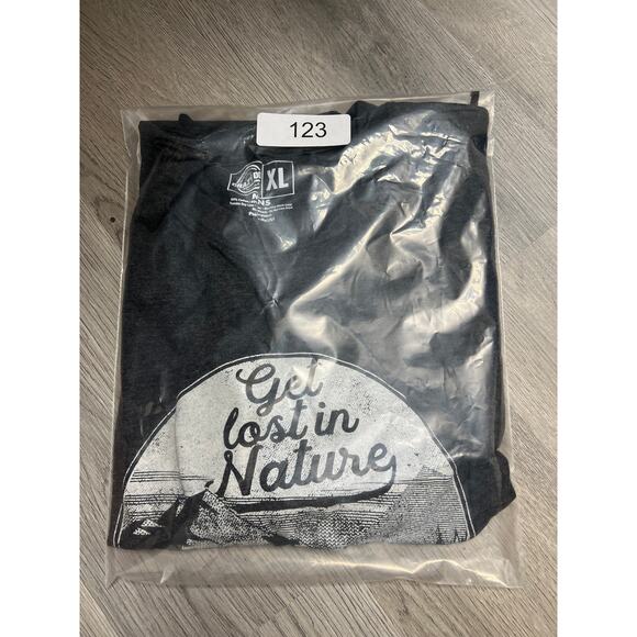 Women's Get Lost in Nature T-shirt Cool Outdoor Adventure XL - Picture 3 of 3